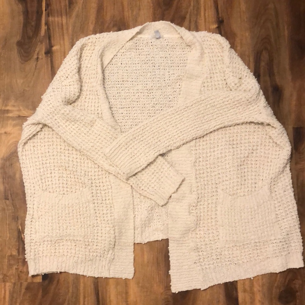 Urban Outfitters Off White Cardigan